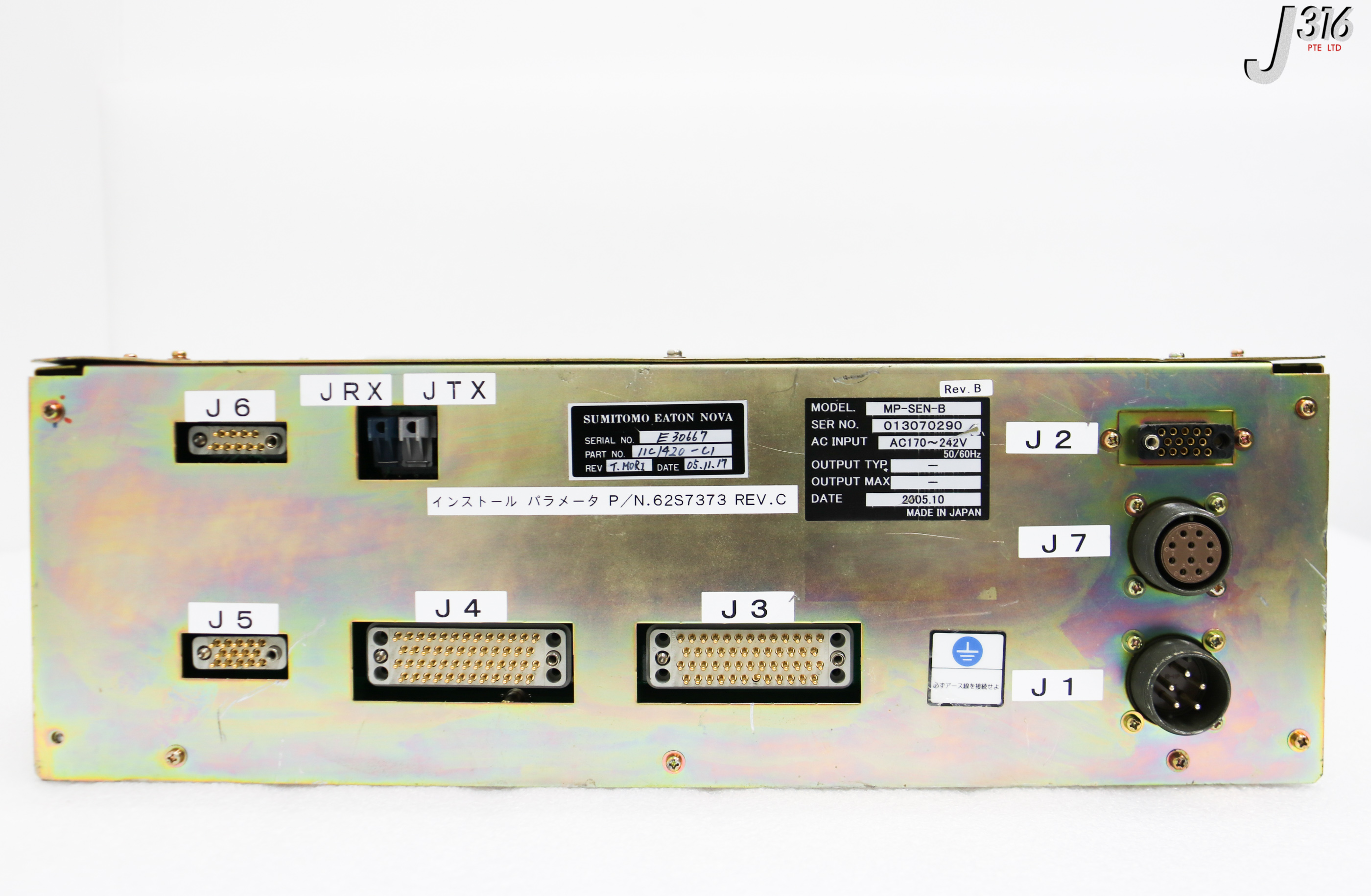 29781 SUMITOMO EATON NOVA ROBOT CONTROLLER, 11C1420-C1, 62S7373 MP